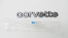 80-82 Corvette C3 Rear Corvette Emblem NEW Reproduction